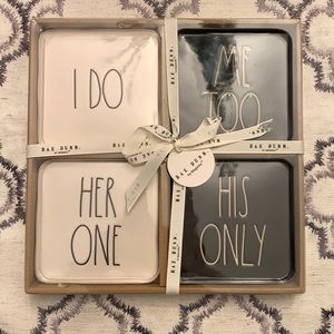 Rae Dunn I Do Coasters